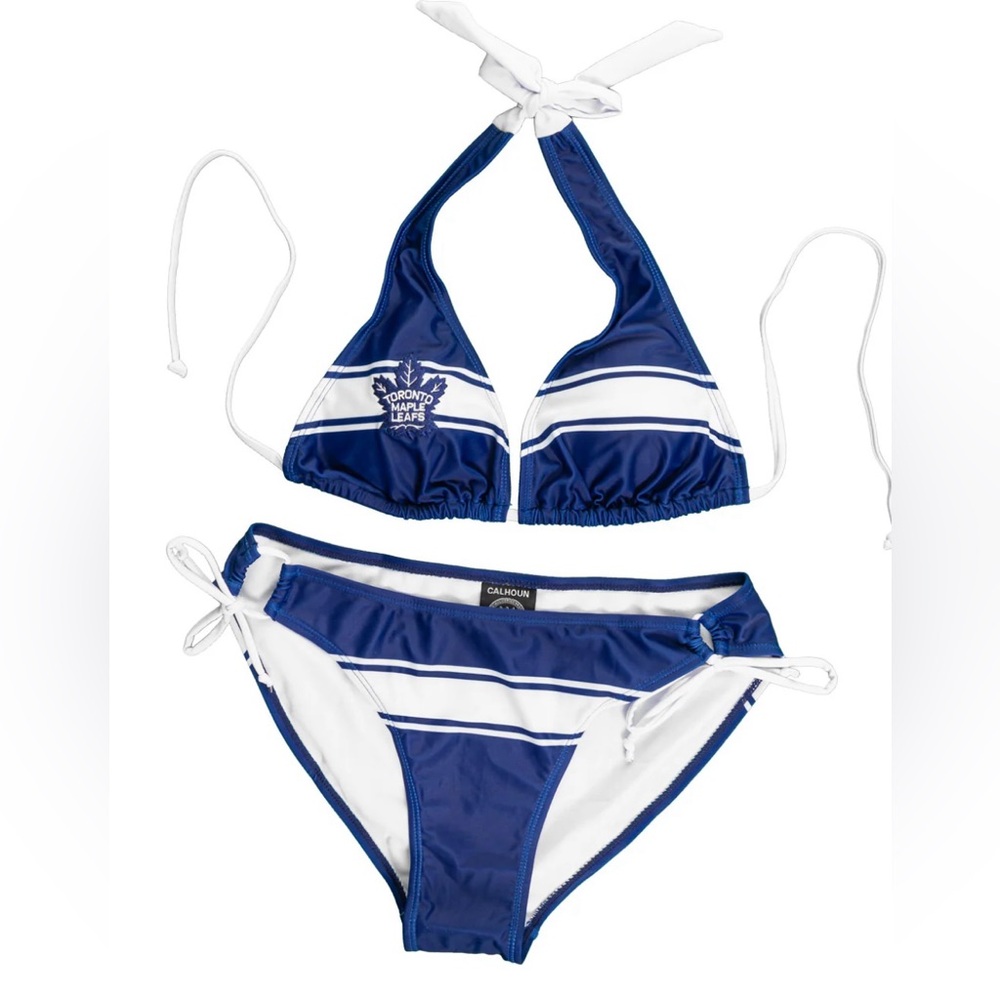 NHL Blue and White Swimwear Set